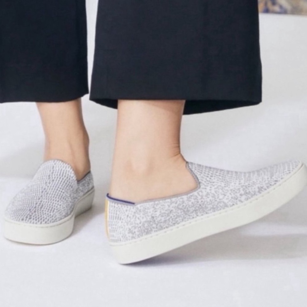 Rothy’s The Original Slip-on Sneaker Opal Python 10.5~Nice
